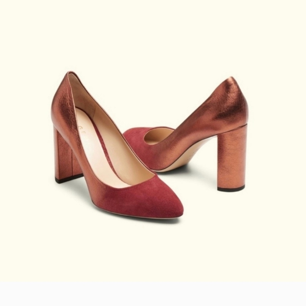 M. Gemi Brown Heels Sophisticated Style